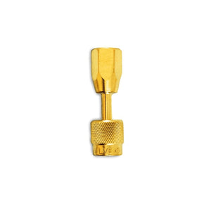 C&D CD2019 1/4 inch Female Flare Swivel x Schrader Valve Access Fitting