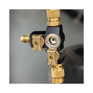 Fieldpiece VC2G 1/4″ Valve Core Removal Tool with Dual Ball Valve & Sight Glass