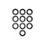 Appion MegaFlow Hose Gasket Replacement Kit 3/8" 10pack KT11EE-R