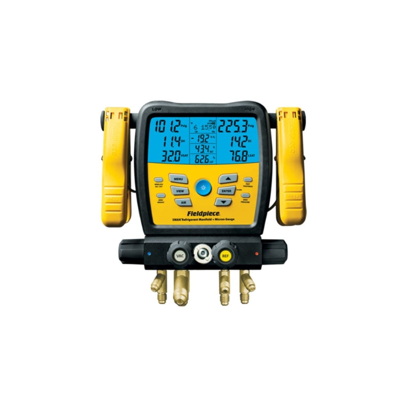 Fieldpiece SM482VINT 4-Valve Digital Manifold with built in Data Logging