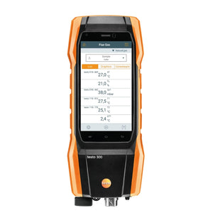 testo 300 Intermediate Kit Flue gas analyzer (O2, CO up to 4,000 ppm)