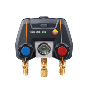 testo 550i Smart Kit digital manifold with wireless clamp temp probes