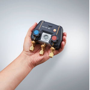 testo 550i digital manifold with Bluetooth and 2-way valve block